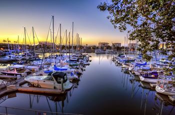 Spectacular marina views